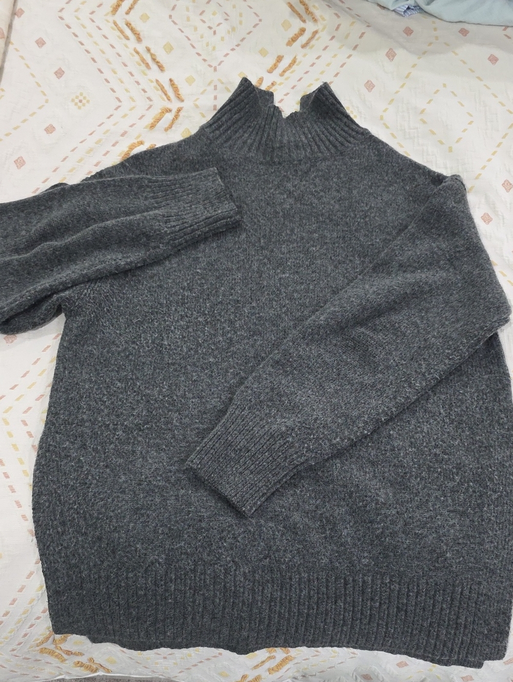 H&M Side Slit Turtleneck